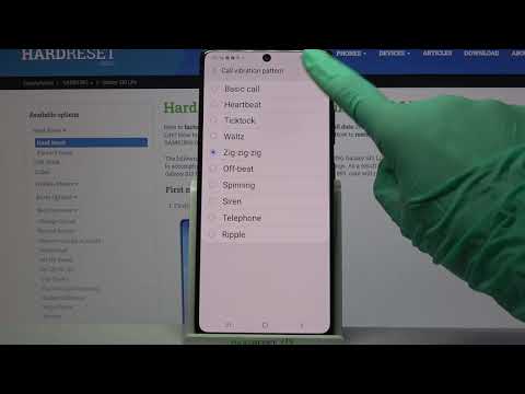How to Change Vibration Pattern in SAMSUNG Galaxy S10 Lite – Open Vibration Settings