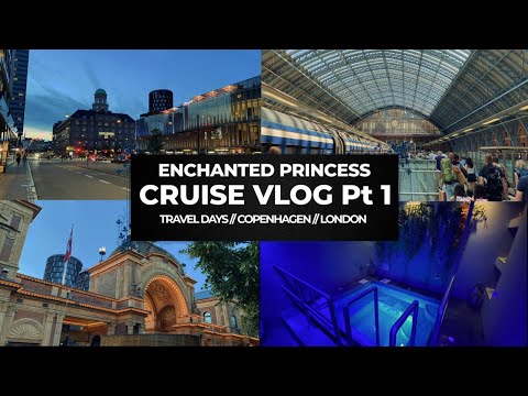 ENCHANTED PRINCESS CRUISE VLOG PART 1 / TRAVEL DAYS