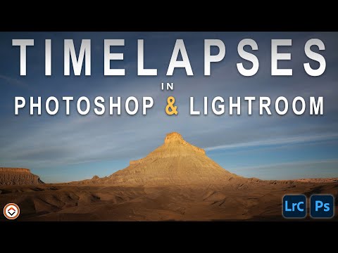 How to Create TIMELAPSES using Adobe Photoshop & Lightroom (Very Easy!)