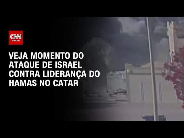 Vídeo mostra ataque de Israel contra liderança do Hamas no Catar | CNN BRASIL