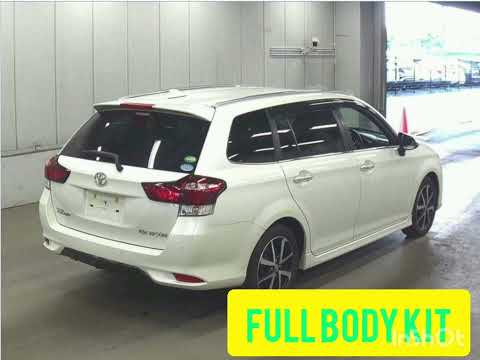 Toyota Fielder WXB, Non Hybrid, Model-2018, Pearl Color#hilltexsauto.com#dhaka