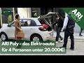 The New ARI Poly A Compact Electric Car With Plenty Of Space And Retro Charm For Under 20 000
