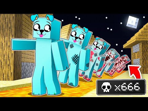 KAŻDA ŚMIERĆ = STRASZNIEJ w Minecraft 😱😱