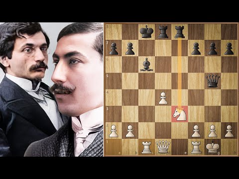 First Meeting Of Akiba Rubinstein and World Champion Emanuel Lasker || St. Petersburg 1909