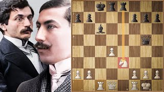 First Meeting Of Akiba Rubinstein and World Champion Emanuel Lasker || St. Petersburg 1909