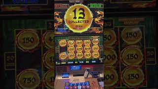 The BIG WIN on Dragon Cash Slot Machine #slot #casino#bonus