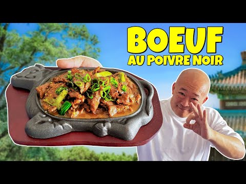 Chinese-Style Black Pepper Beef