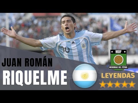 JUAN ROMÁN RIQUELME (1996-2015) 🇦🇷 EL ÚLTIMO "10" de Argentina 🇦🇷 Leyendas del Fútbol