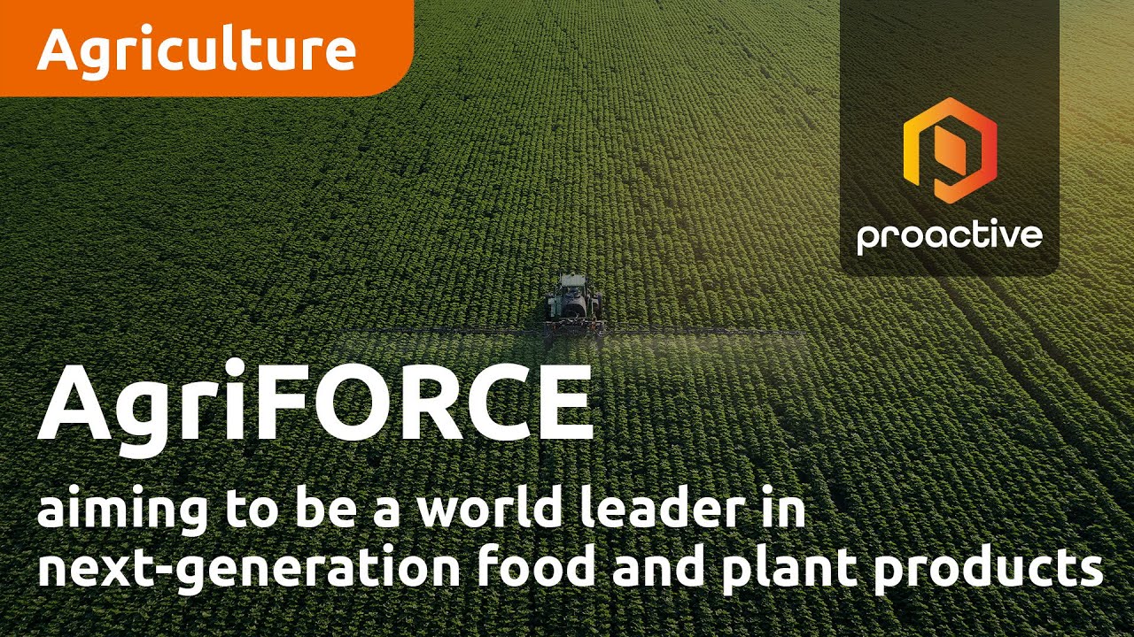 AgriFORCE Growing Systems aiming to be a world leader in next-generation food and plant products