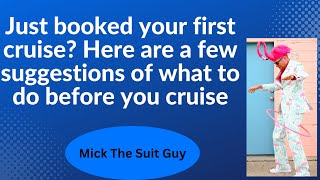 Some Important things to do before you cruise