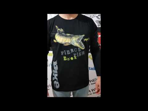 Fladen fishing hungry pike t-shirt / Fladen Turna Tişörtü