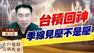 台積回神 季線見壓不是壓 (圖)