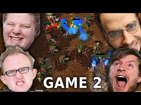 2v2 RTS OLYMPIADE vs PIETSMIET - Warcraft 3 - GAME 2