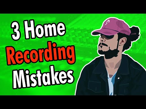 3 Home Studio Recording Mistakes Rappers Need To Avoid | Tips And Tricks