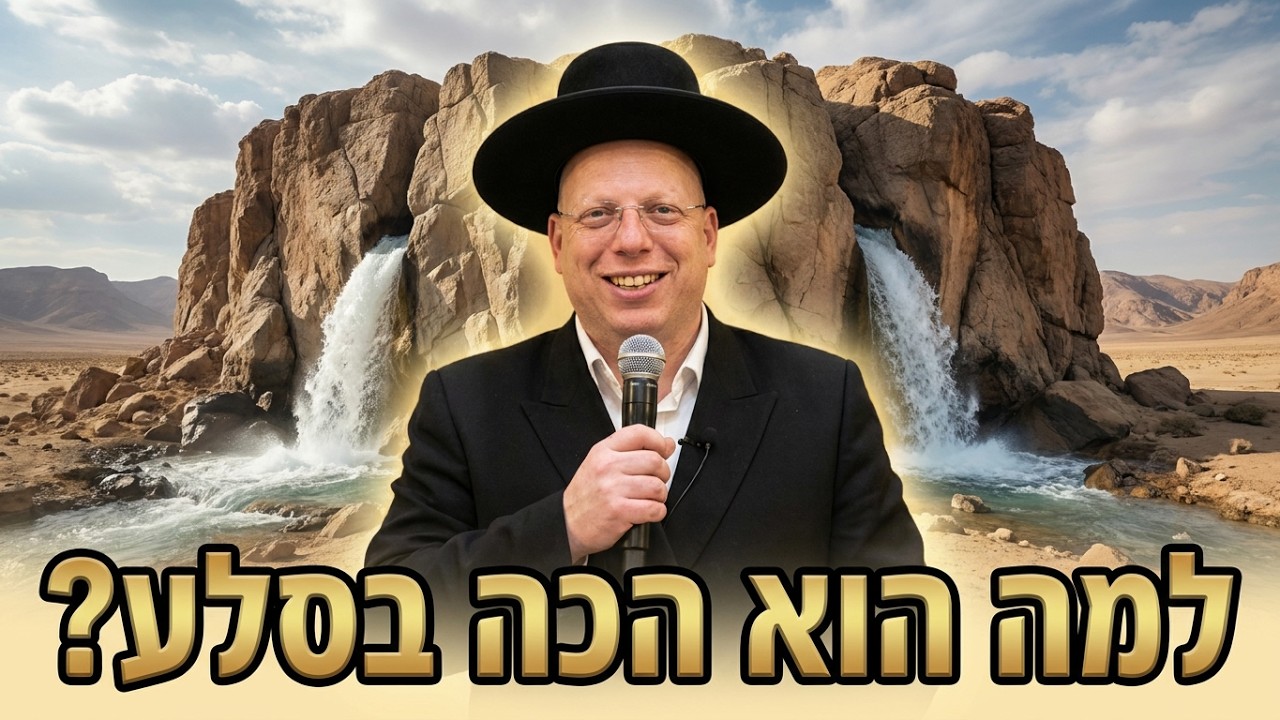 הרב ליאור גלזר חושף: למה משה רבנו הכה בסלע? ואיך זה קשור אלינו היום?😱