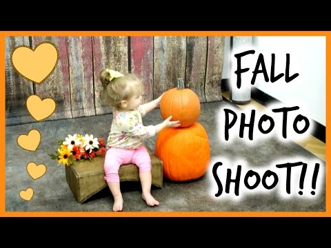 LACEY'S FALL PHOTO SHOOT!! Video