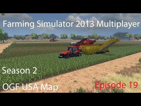 Farming Simulator 2013 Multiplayer Season 2 OGF USA Map Episode 19