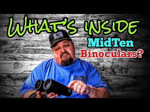 What’s inside these MidTen Binoculars? (🛠️Disassembly ￼and how they work)