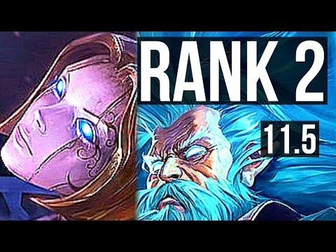 ORIANNA vs ZILEAN (MID) | Rank 2, Rank 1 Ori, 5/0/6 | EUW Challenger | v11.5
