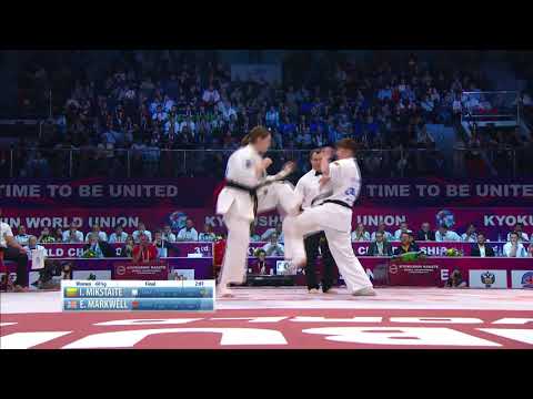 The 3rd KWUCHAMP 2017 Final Women -60Kg.  Inga Mikstaite vs. Emma Markwell