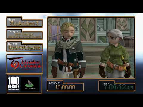 100 Heroes Strong Marathon : Suikoden III (108 Stars) + Postgame Chapter (Part 2)