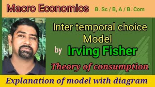 Inter temporal choice model - Fisher // Consumption theory #economics