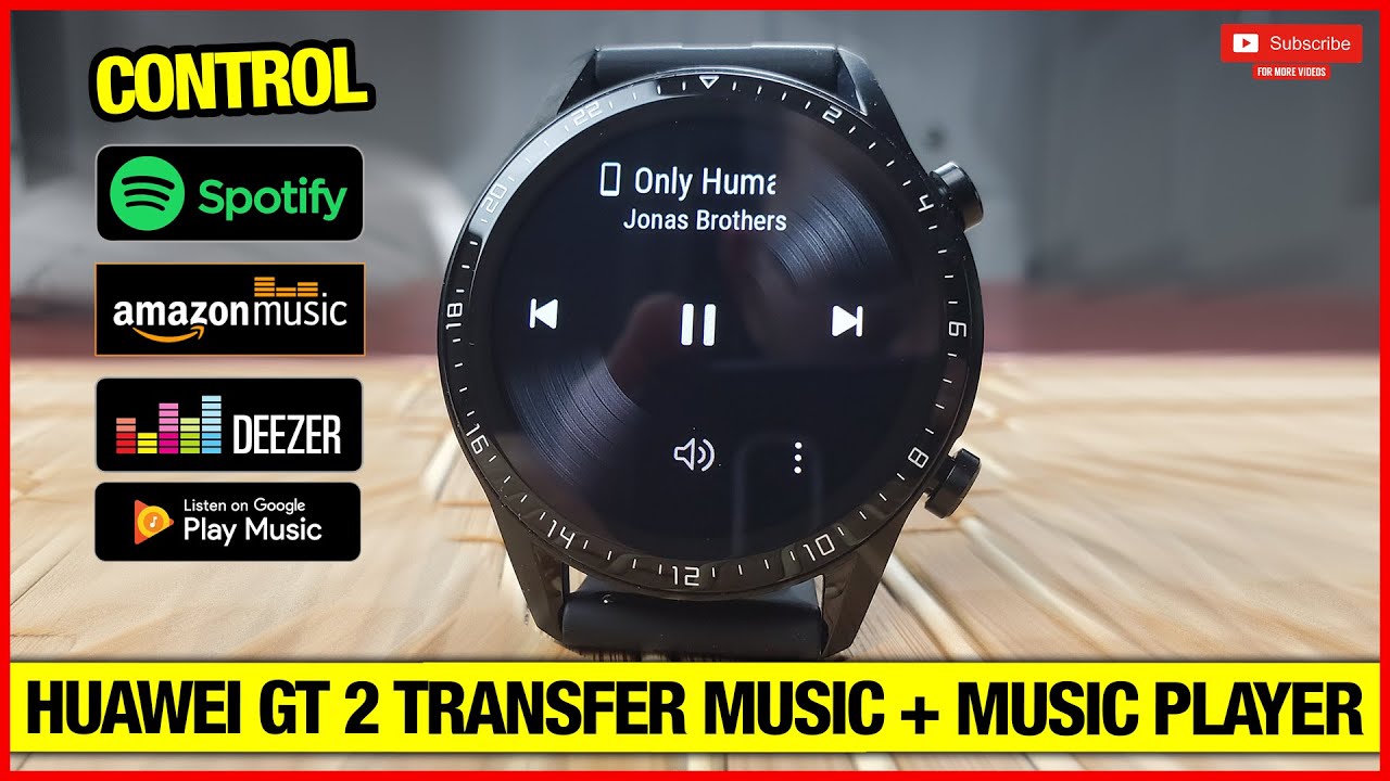 Huawei Watch GT 2 How To Transfer Songs & Music Player Review!