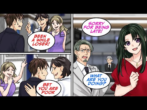[Manga Dub] My classnates started making fun of me during the reunion when… [RomCom]