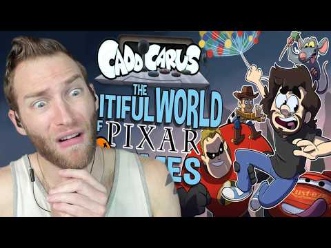 WHAT IS SPONS?! Reacting to "The Pitiful World of Pixar Games" by Caddicarus