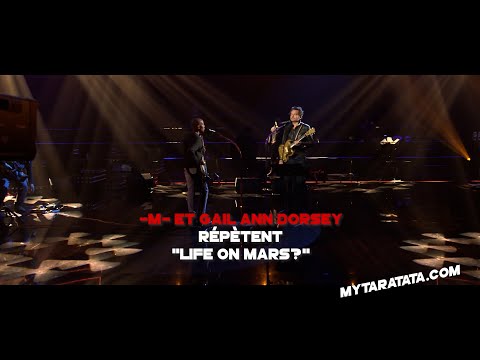 Les coulisses des répètes avec -M- & Gail Ann Dorsey (2022)