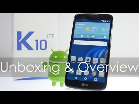 LG K10 LTE Smartphone Unboxing & Overview
