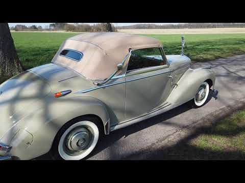 Thumbnail for 1952 Mercedes-Benz W187 220 Cabriolet A - Driving and Walkaround Video by Mercedes-Benz W187