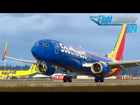 PMDG Boeing 737: Milwaukee - Denver | Southwest Full Flight | MSFS 2024 | RTX4090