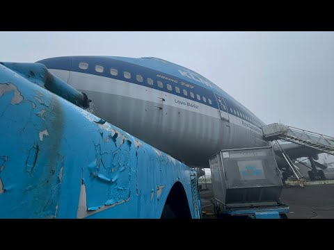 Lelystad Airport (LEY) - Inside KLM Boeing 747-200 ✈️