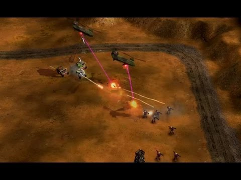 Generals Gentlemen Game #4 Humanity (GLA Stealth) vs Skyline (USAF)