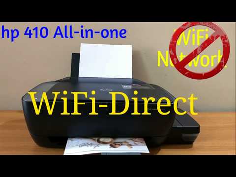HP 410 || 415 || 416 || 419 printer || Print using WiFi Direct || without modem or router.