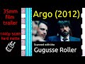 Argo 2012 35mm Film Trailer Flat Hard Matte 1440p