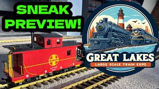 BEHIND THE SCENES of SET UP DAY at the GREAT LAKES LARGE SCALE TRAIN EXPO 2026