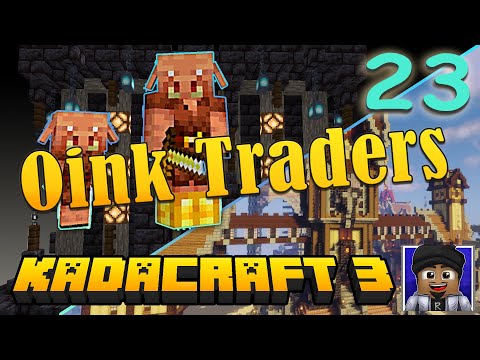 Kadacraft 3: Episode 23 - Automatic Piglin Bartering Hall (Pinoy Minecraft SMP) Java 1.16.4