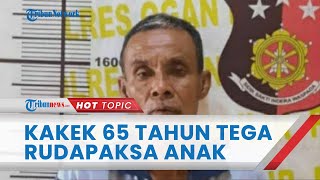 Kakek 62 Tahun di Ogan Ilir Tega Luapkan Nafsu Bejatnya ke Anak Tiri 9 Tahun, Akui Lakukan 10 Kali