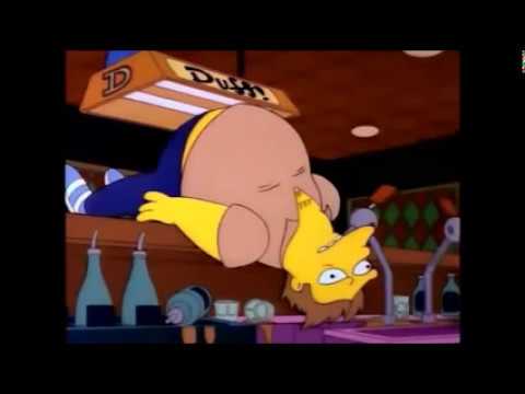 Homers Freund Barnie als Samenspender und in Not ....zum totlachen:-)