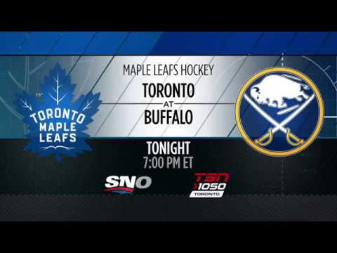 Maple Leafs Game Preview: Toronto at Buffalo - November 3, 2016