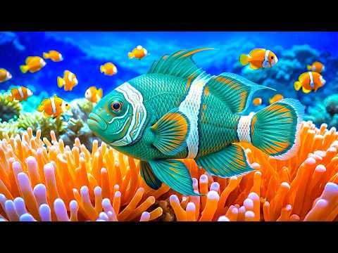 Witness the Wonders of Underwater Life in The Best 4K ULTRA HD Aquarium 🌊