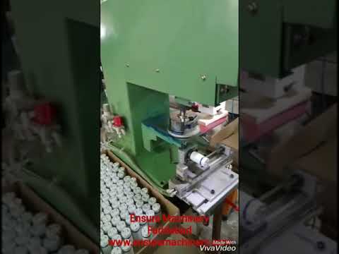 Semi auto mechanical pad printing machine