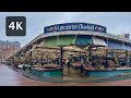 4K UHD | Leicester 🇬🇧 (Leicester Market and Food Hall) Walking around the market 🚶🏻‍♂️|