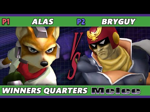 S@X 469 Winners Quarters - alas (Fox) Vs. BryGuy (Captain Falcon) Smash Melee - SSBM