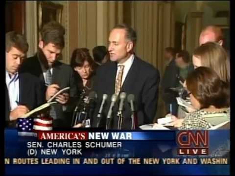 CNN 9/11 LIVE TV Coverage (9/14/01) 10:45 A.M - 11:00 A.M