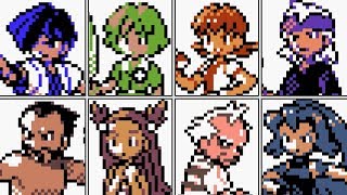 Pokémon Gold / Silver / Crystal - All Johto Gym Leaders