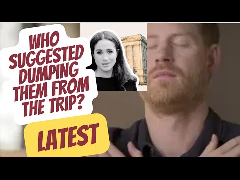 WHO DUMPED WHO ON THIS SUSSEX TRIP & WHY? LATEST NEWS #royal #meghanandharry #meghanmarkle