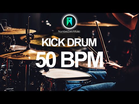 Kick Drum 4/4 Metronome - 50 BPM